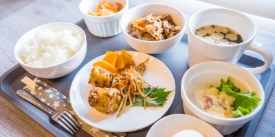 朝食サービス再開します